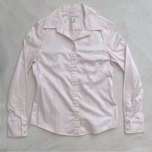 Banana Republic baby pink Stretch Fitted Top